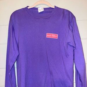 Simply Southern Purple Long Sleeve T-Shirt